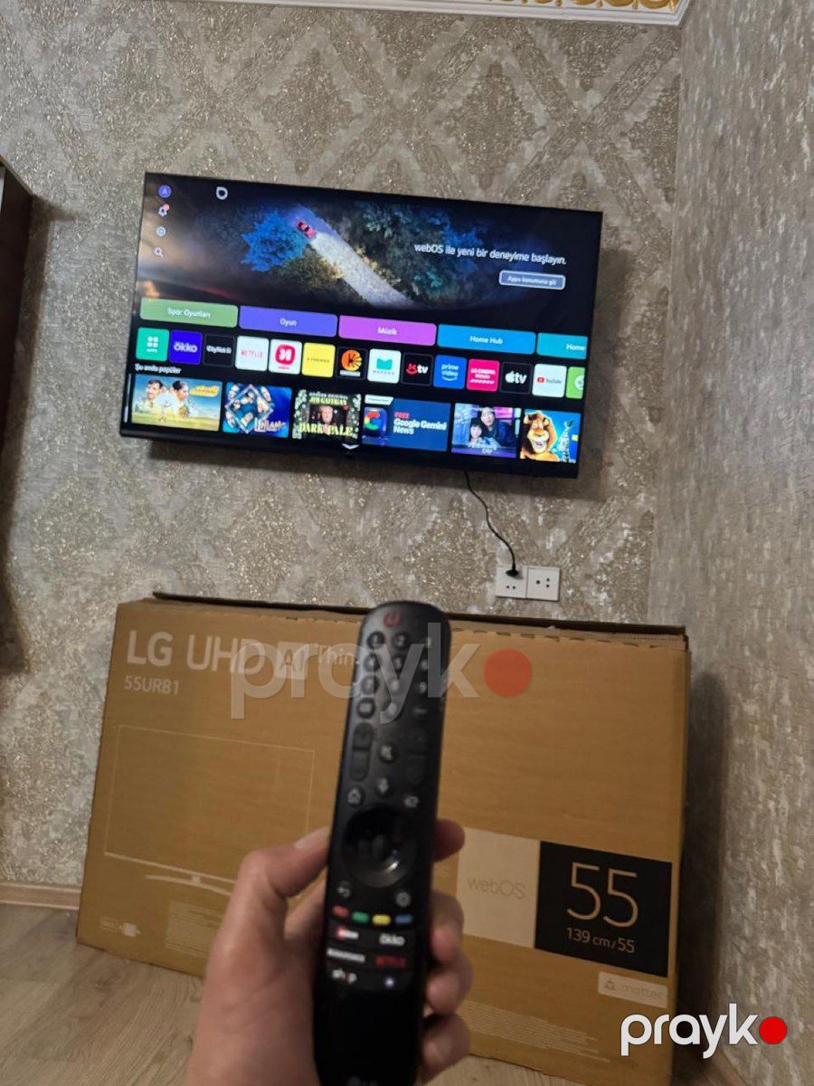 Televizor LG 55UR81006LJ — TV və Video, Bakı (3)