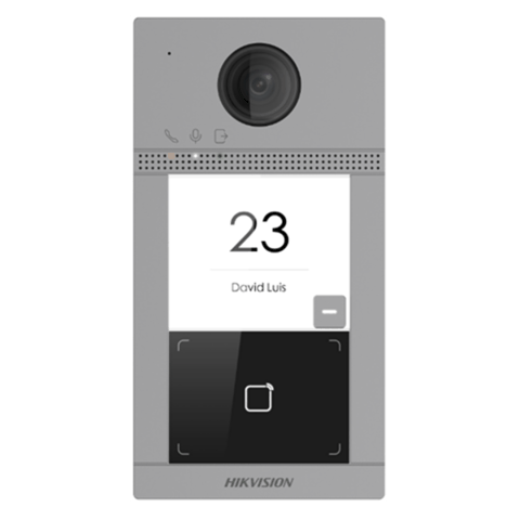 Hikvision 1 düyməli metal çağrı paneli (DS-KV8113-WME1(C)) — 290 ₼ · Bakı · Domofonlar Hikvision 1 düyməli metal çağrı paneli (DS-KV8113-WME1(C)) — Bakı
