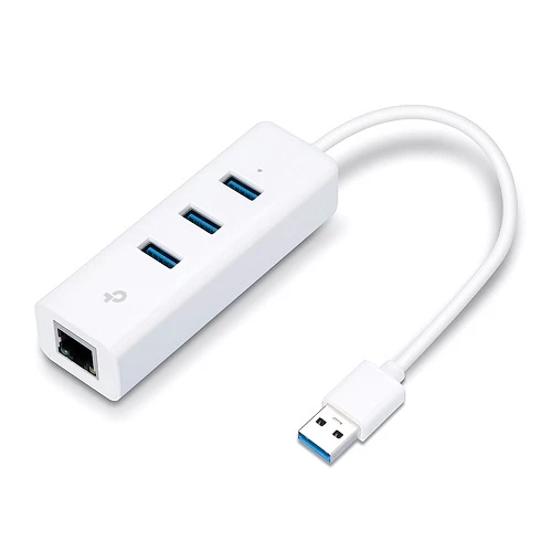 TP-Link UE330 USB 3.0 3-Port Hub & Gigabit Ethernet Adapter — Bakı