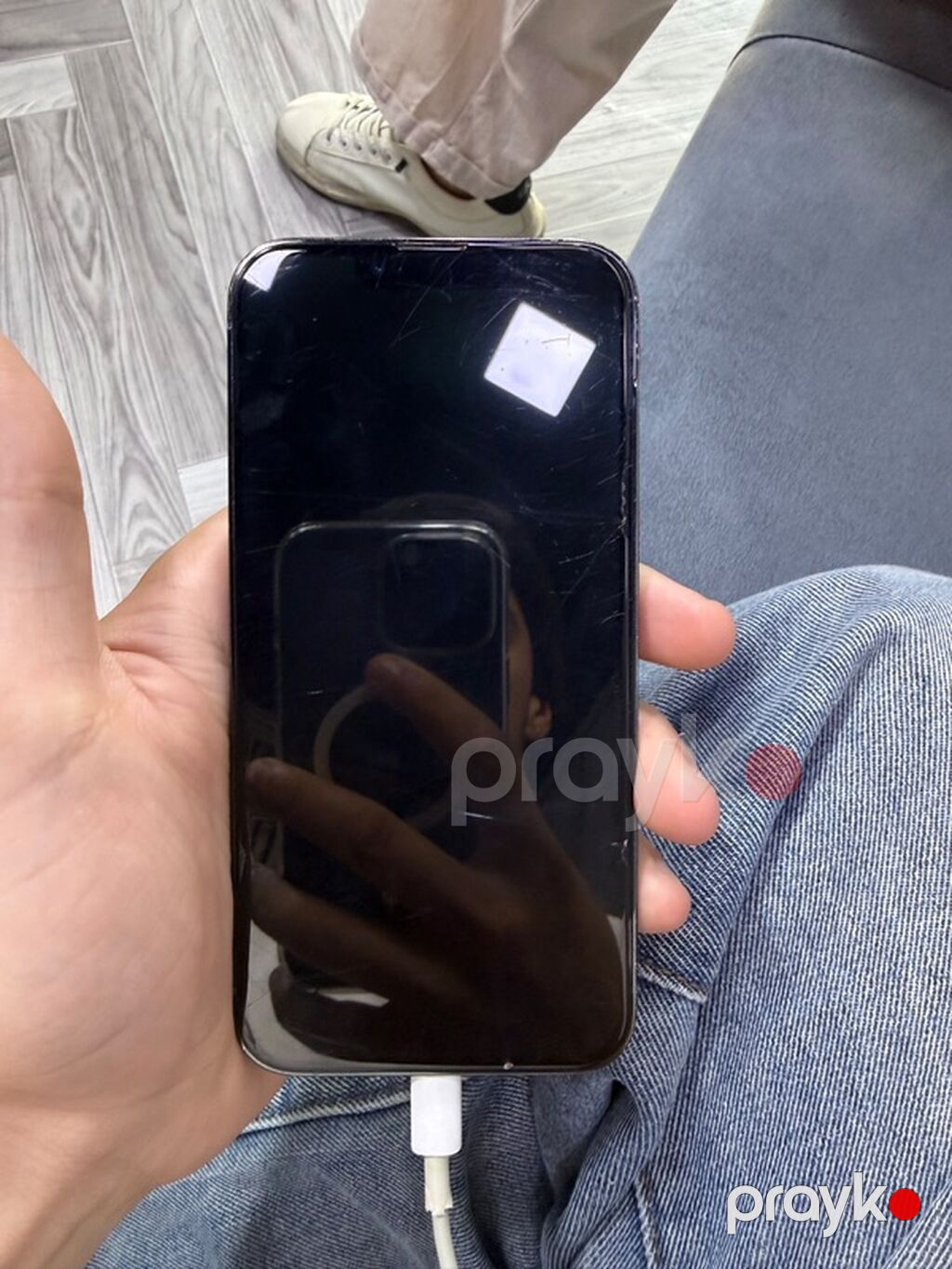 IPhone 13 Pro, 256 GB, Göy, Qırıq — Apple iPhone, Pirəkəşkül (2)