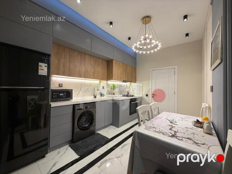 Kirayə 2 otaqlı Bina evi menzil (Yeni tikili), 75 m², Nərimanov rayonu — Mənzil, Bakı (9)