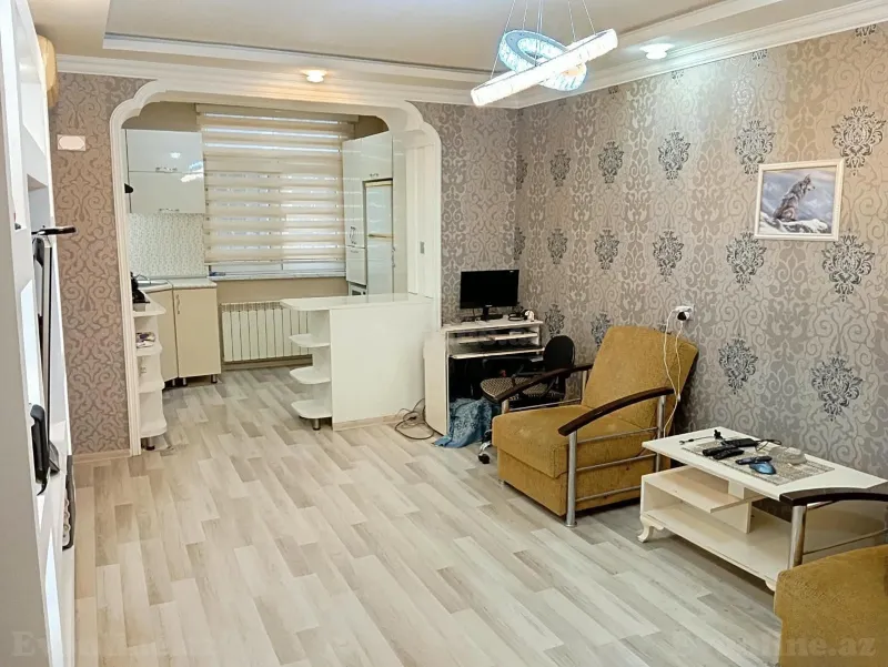 Kirayə verilir 3 otaqlı Mənzil Yeni tikili 54 m² Bakı, Yasamal r., İnşaatçılar m — Mənzil, Bakı (6)