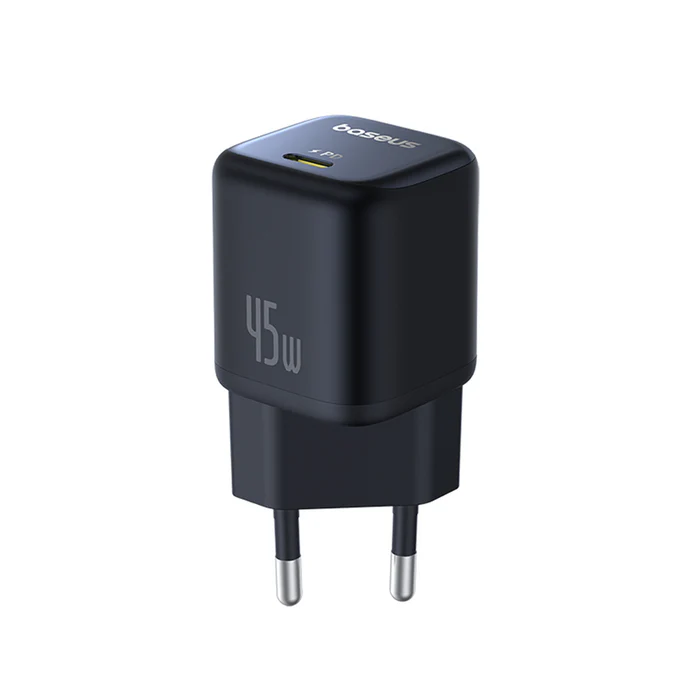 Baseus PicoGo GaN P10176800123-00 45W Usb-c Sürətli Şarj Adapteri — Bakı