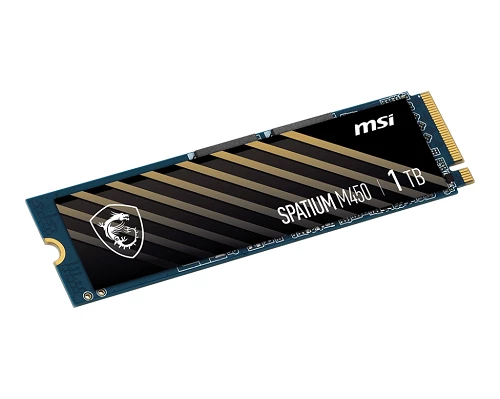 M.2 SSD MSI Spatium M450 500GB — Sabit diskləri, Bakı (2)