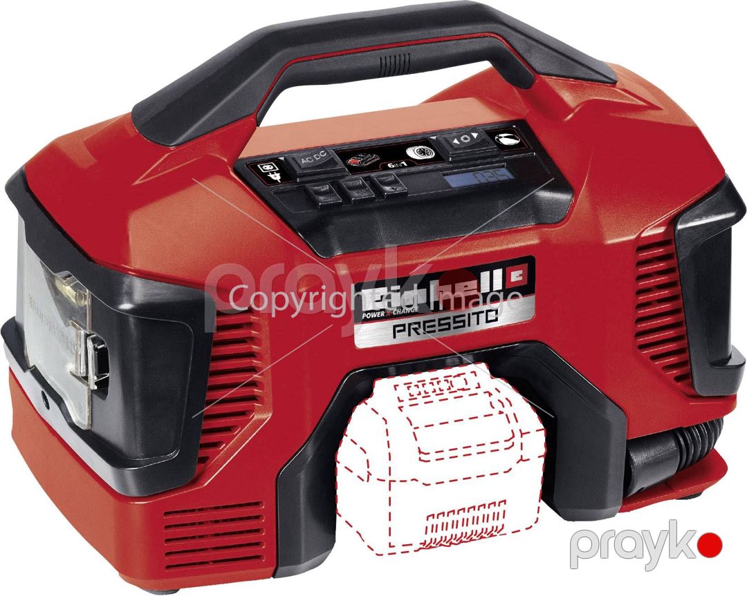 Hava kompressoru Einhell X-Change Pressıto (4020460), 21l/dəq, 11bar — Təmir və inşaat, Bakı (2)