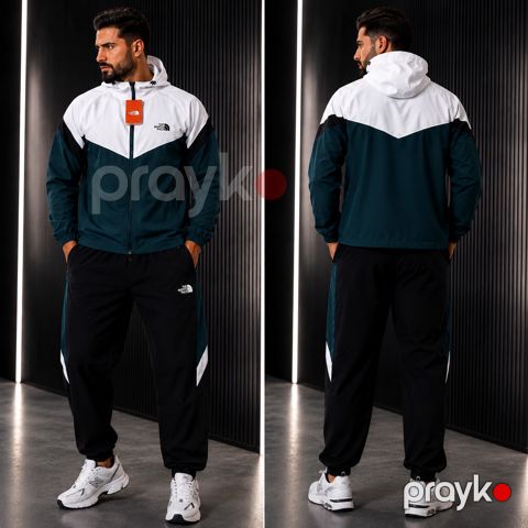 Kişilər üçün idman kostyumu, yaşıl, elastan/poliester/spandeks, ölçü 2XL — Bakı