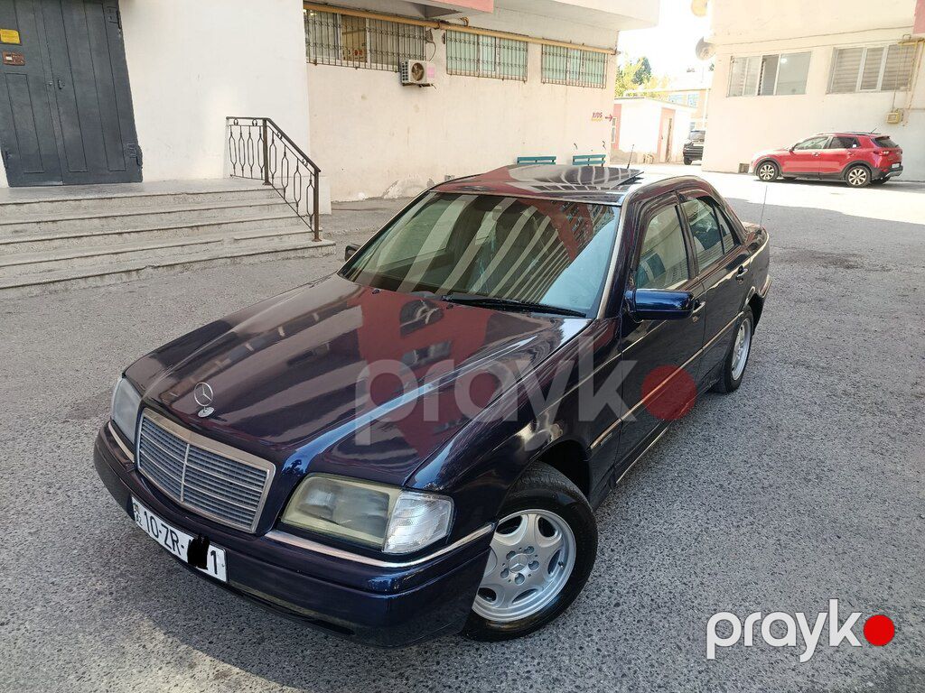 Mercedes C 200, 2.0 L, 1994 il, 225 544 km — Avtomobillər, Bakı (8)