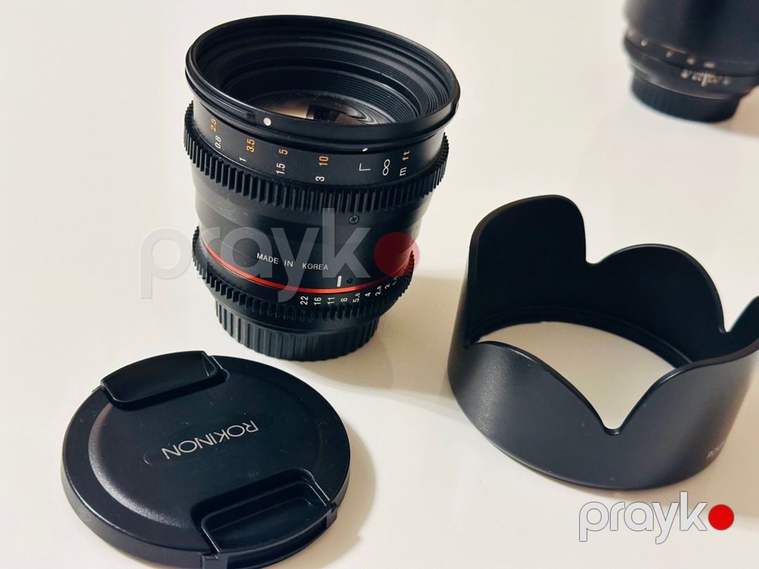 Linza Rokinon 50 mm 1.5 Cine lens — Foto və video texnikası, Bakı (6)