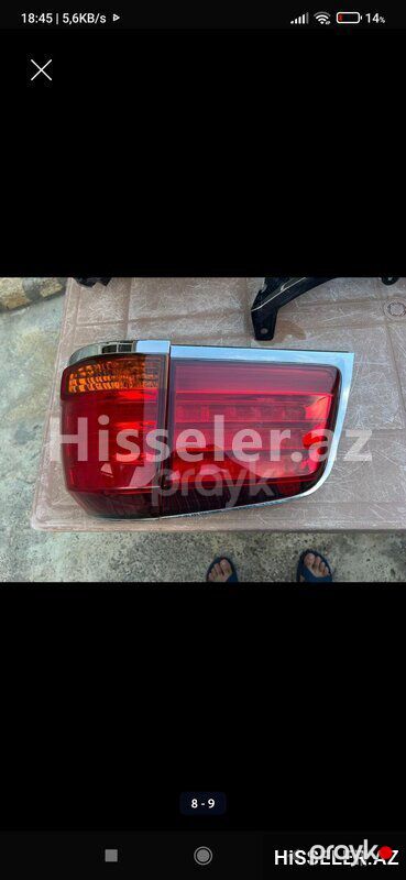 Lexus Lx570 orijinal Zavod Arxa Stoplar — Cüt — Avtomobil işığı, Xırdalan (2)