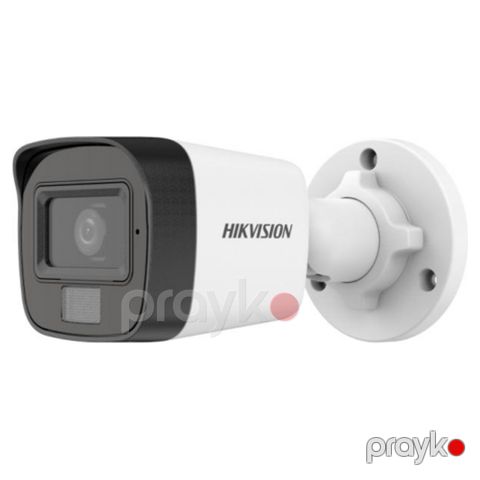 Hikvision 2MP Dual Light Audio Fixed Mini Bullet Camera (DS-2CE16D0T-LPFS) — Bakı