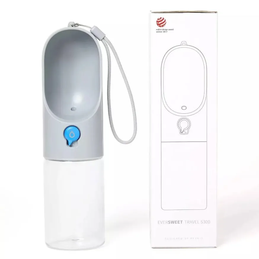 Petkit Eversweet Travel One touch Pet bottle S300 Grey — Mallar, Bakı (3)