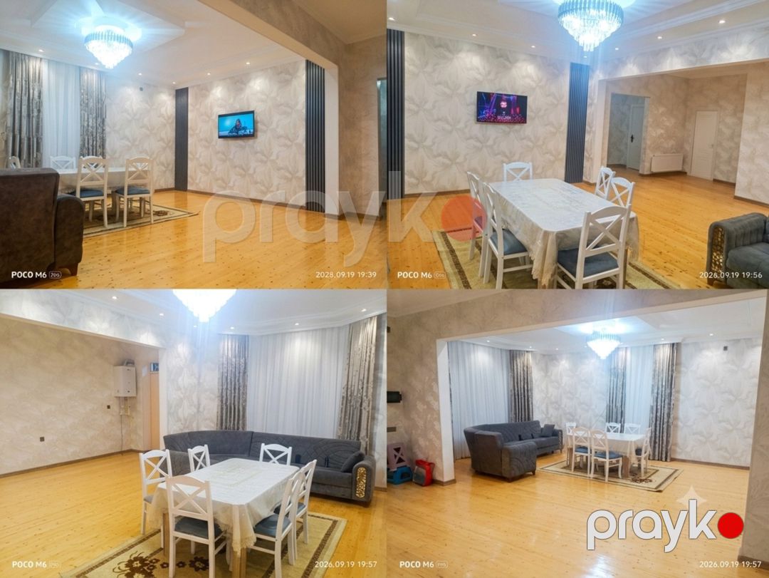 İcarəyə verilir 4 otaqlı həyət evi/bağ evi 200 m² — Ev, villa, Qəbələ (10)