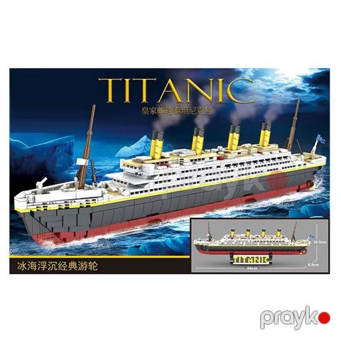 2116 Məhsulun adı: Konstruktor Lego Titanic M31, 8 yaş+, 1607 hissə — Bakı
