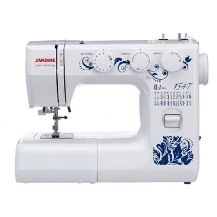 Janome 1547 elektromexaniki tikiş maşını – 47 tikiş proqramı və güclü funksiyalar — Bakı
