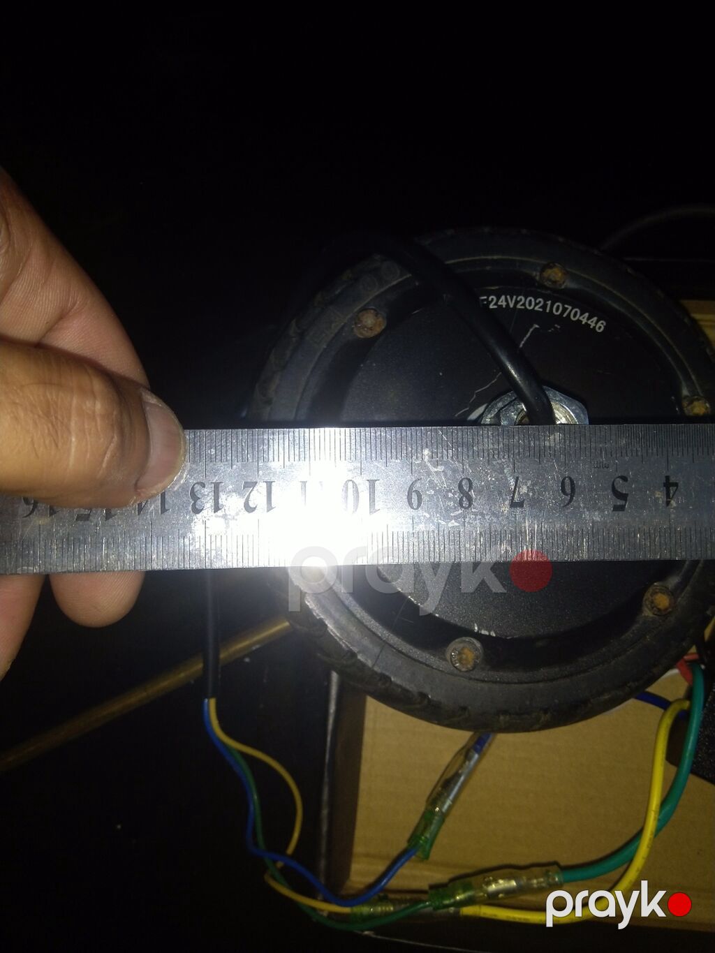 Elektrik skuter/elektrovelosiped üçün fırçasız hub motor təkəri — Mühərriklər, Bakı (3)