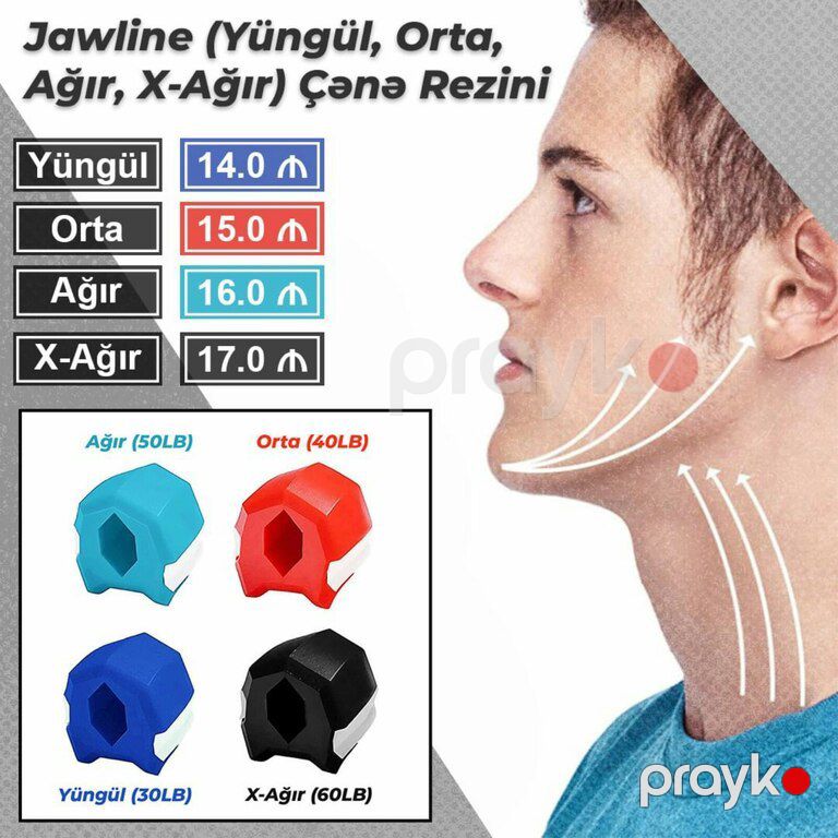 Çənə espanderi "JAW Exercıser" — Gözəllik və səhiyyə, Bakı (12)