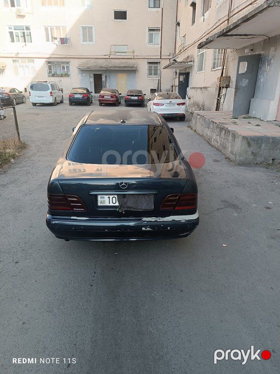 Mercedes E 230, 2.3 L, 1996 il, 433 000 km — Avtomobillər, Şəki (8)