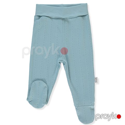 Şalvar Bebetto T4150, yaşıl, pambıq, ölçü 3-6 ay — Bakı