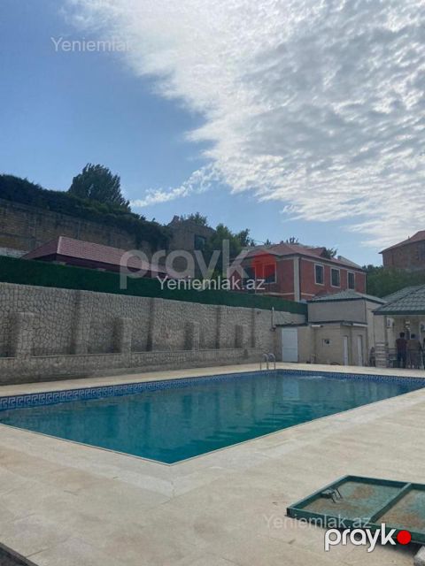 Günlük 4 otaqlı Həyət evi / Villa, 500 m², Novxanı — Abşeron