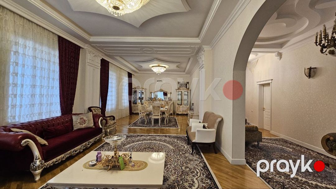 Satılır 8 otaqlı həyət evi/bağ evi 740 m² — Ev, villa, Bakı (4)