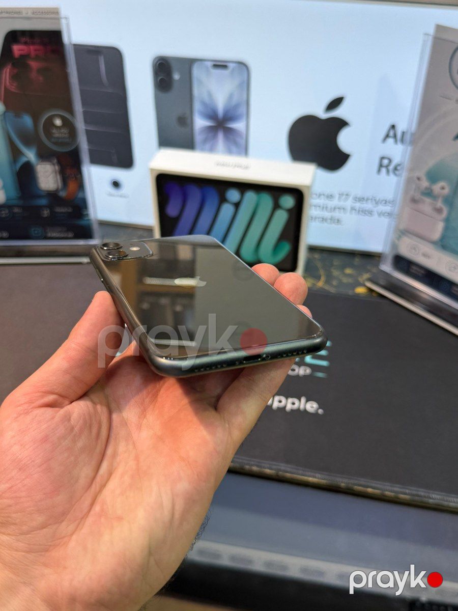 Apple iPhone 11 Black 128GB/4GB — Smartfonlar, Bakı (4)