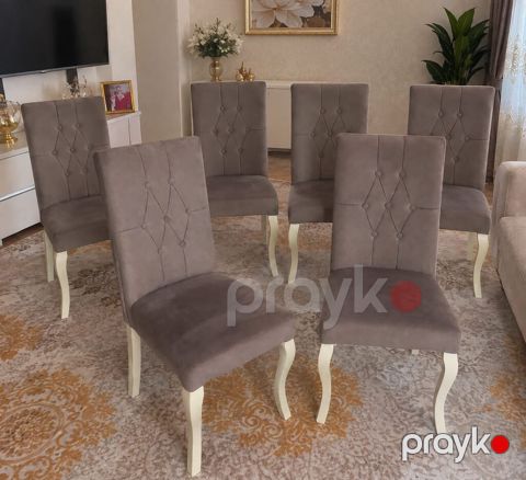 Stul 6 eded seliqeli işlənib Qiymet 150 azn Unvan Alatava — Bakı