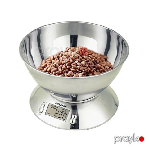 9736 Məhsulun adı: Mətbəx tərəzisi Sonashi SKS-003 Brend: Sonashi — Bakı