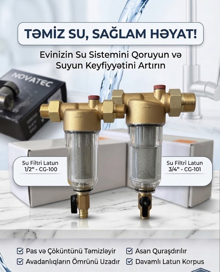 Maqistral su filtri 0.5 l — Mallar, Bakı (2)