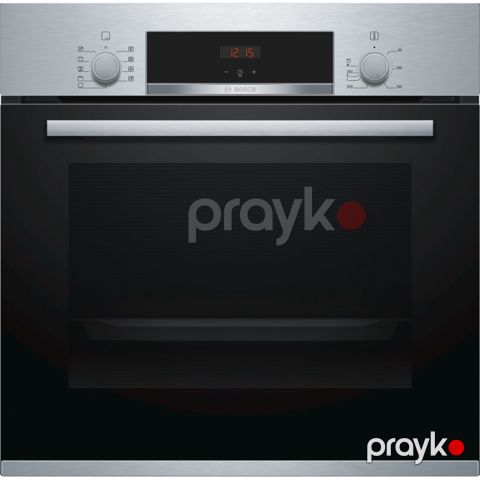 Quraşdırılan soba Bosch HBF534ES0Q – Serie 4, 66 L, EcoClean, Gümüşü — Bakı