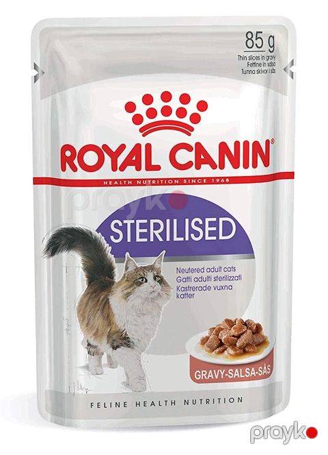 Nəm yem sousda Royal Canin Sterelised qısırlaşdırılmış pişiklər üçün 85 q — Bakı