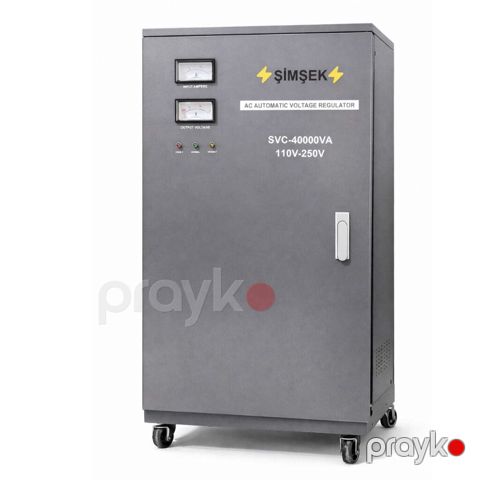 5851 Məhsulun adı: Gərginlik stabilizatoru Şimşek SVC-40000VA — Bakı