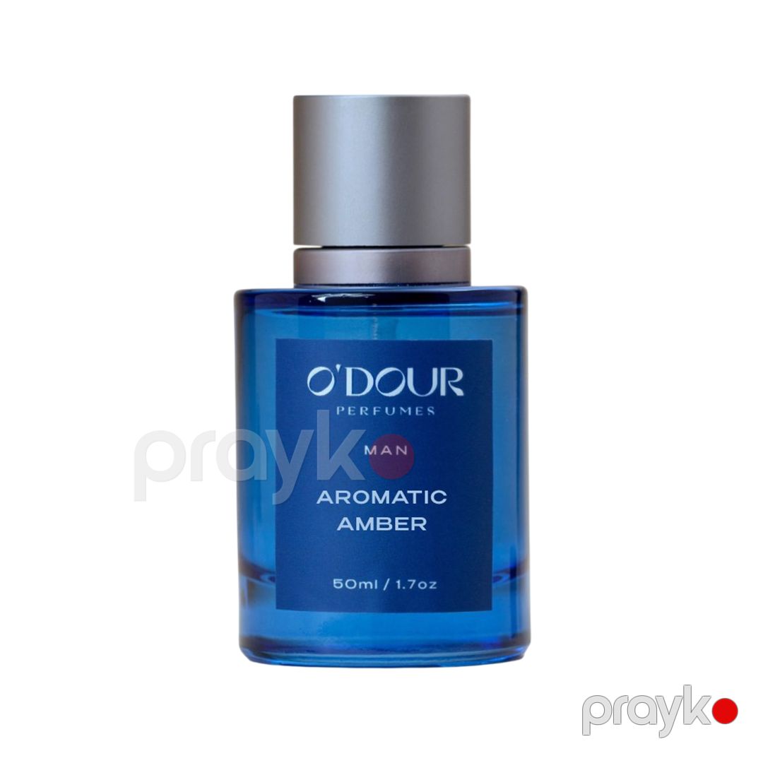 The O'dour Perfumes Aromatic Amber kişilər üçün ətir suyu 50 ml — Mallar, Bakı