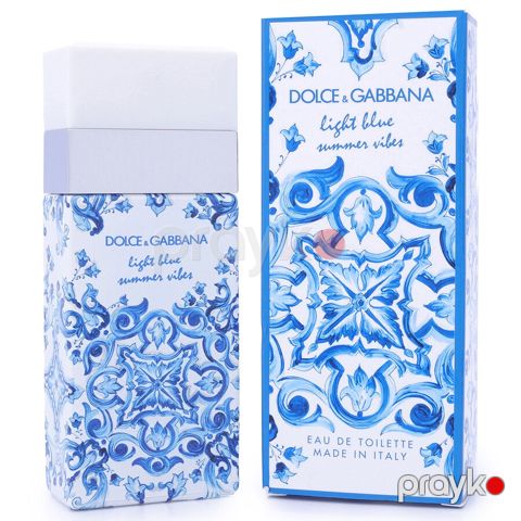 Dolce&Gabbana Light Blue Summer Vibes qadınlar üçün tualet suyu 50 ml — Bakı