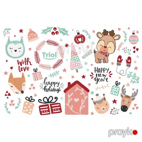 Kasa altlığı Triol New Year Şənlik, 43x28 sm — Bakı
