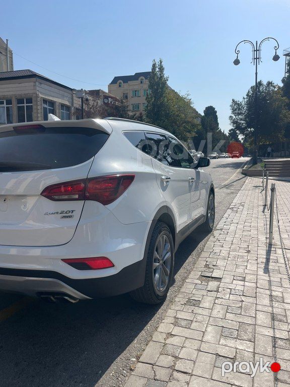 Hyundai Santa Fe, 2.0 L, 2016 il, 170 000 km — Avtomobillər, Bakı (3)