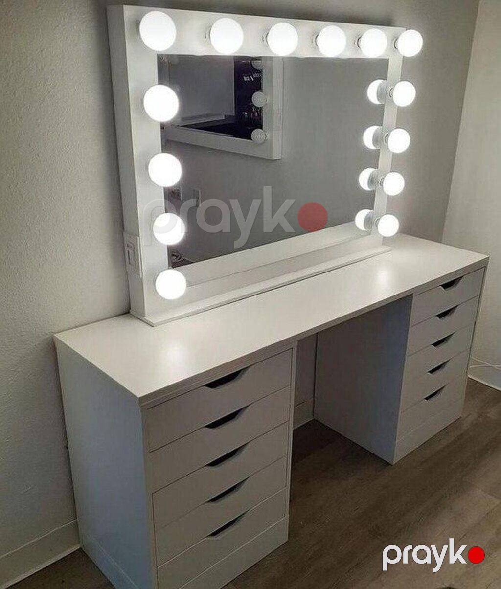 Salon güzgüsü Fabrik istehsalı makiyaj / vizaj / gözəllik salonu — Salon mebeli, Bakı (10)