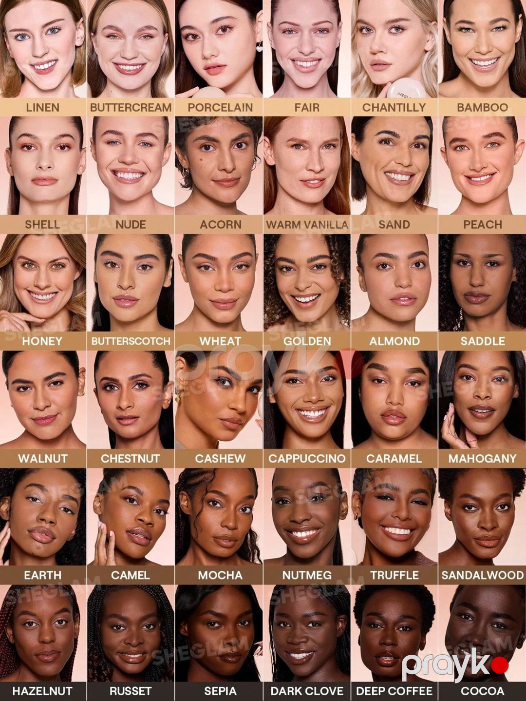 Tonal krem No Brand Lock & Go Long-Lasting Cushion Foundation Fair - 6972421575204 — Mallar, Bakı (3)