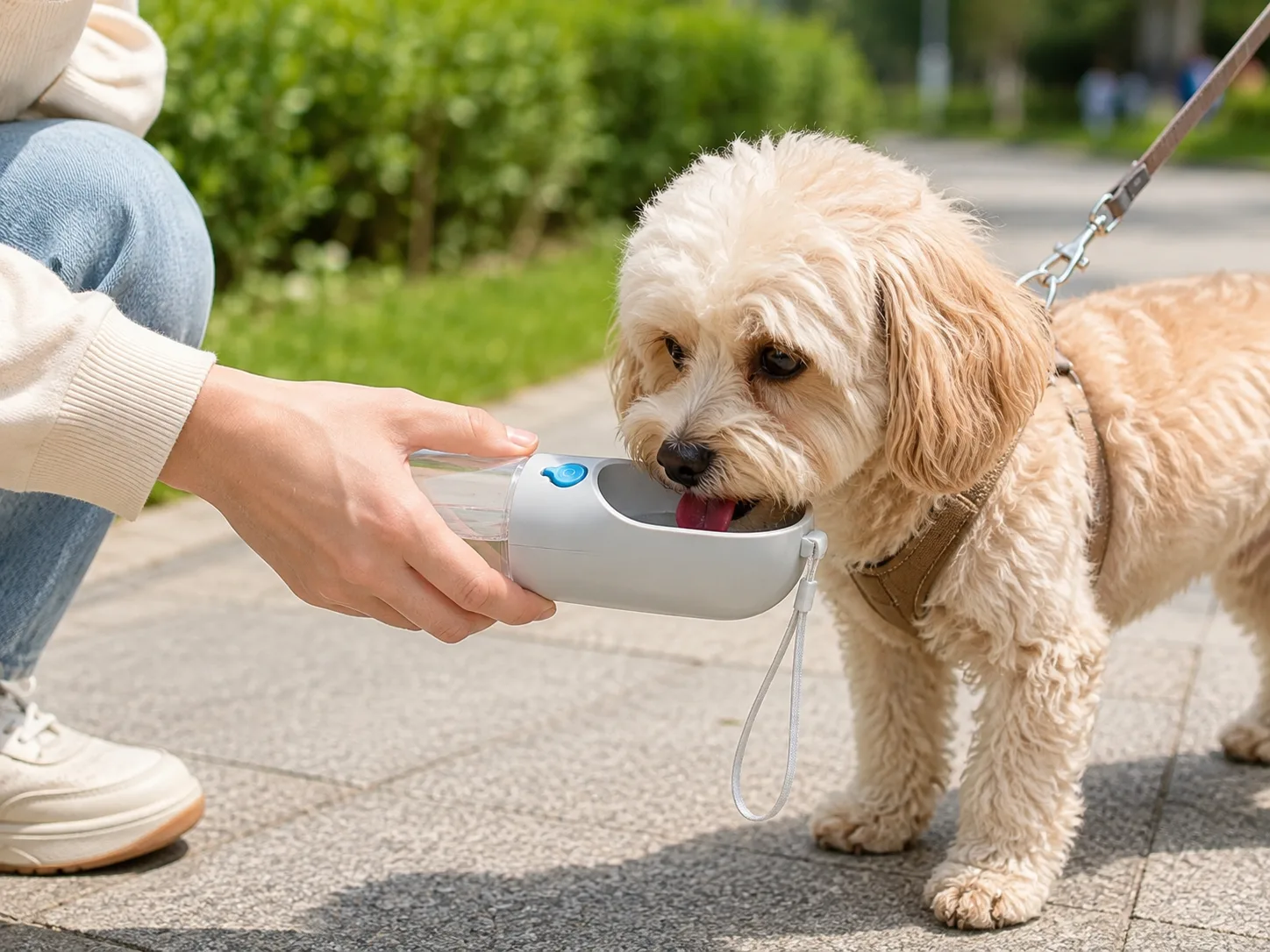 Petkit Eversweet Travel S One touch Pet bottle Grey S400 — Mallar, Bakı (3)