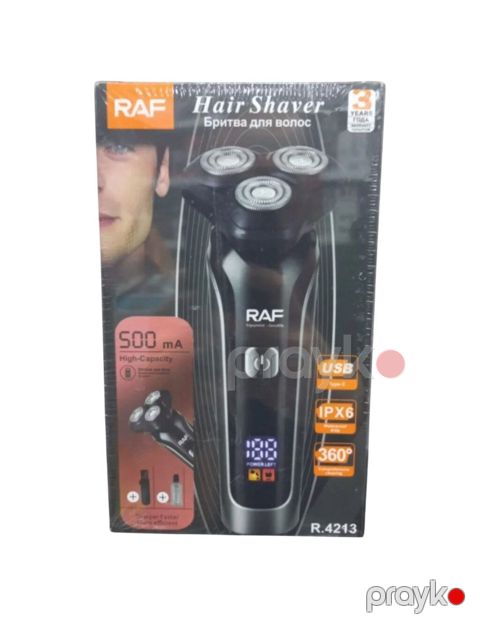 8420 Məhsulun adı: Elektrik ülgüc RAF R.4213 Black Brend: RAF — Bakı