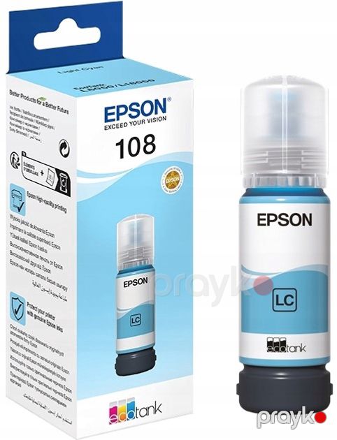 108 EcoTank Light Cyan(C13T09C54A) — Printerləri, Bakı (4)