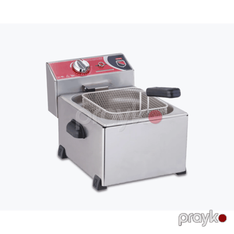 Elektrik Fritöz – 5 Litr, 3000W, Paslanmayan Polad — Bakı
