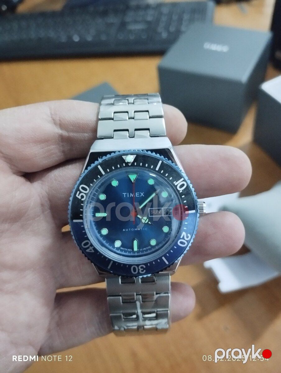 Timex M79 Batman Blue Dial qol saatı — Şəxsi əşyalar, Bakı (7)