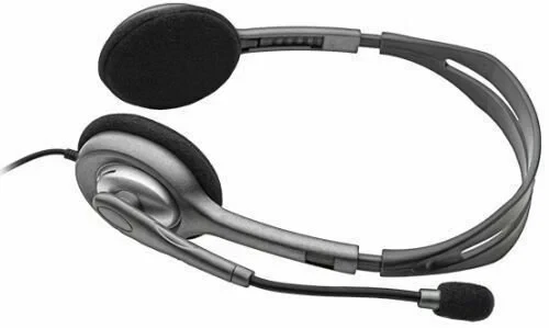 Logitech H111 (981-000593) One Plug Headset — Qulaqcıqlar, Bakı (2)