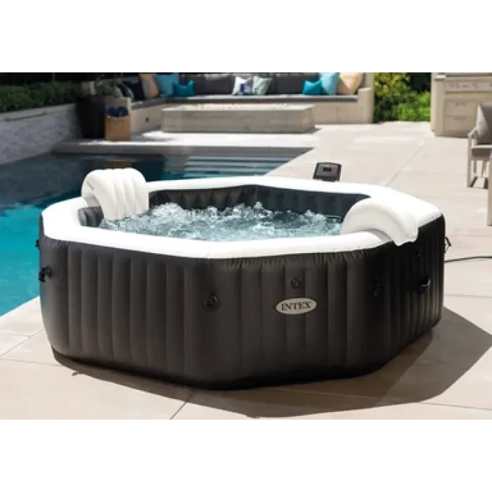 Peşəkar Intex 28458 PureSpa Jet & Bubble Deluxe (201x71 sm) Masaj Hovuzu — Bakı