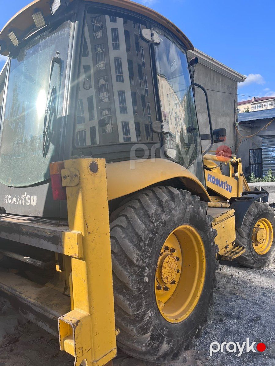 Komatsu W97, 2007 il — İnşaat texnikası, Şəki (8)
