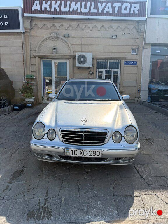 Mercedes E 280, 2.8 L, 2000 il, 357 000 km — Avtomobillər, Bakı (3)
