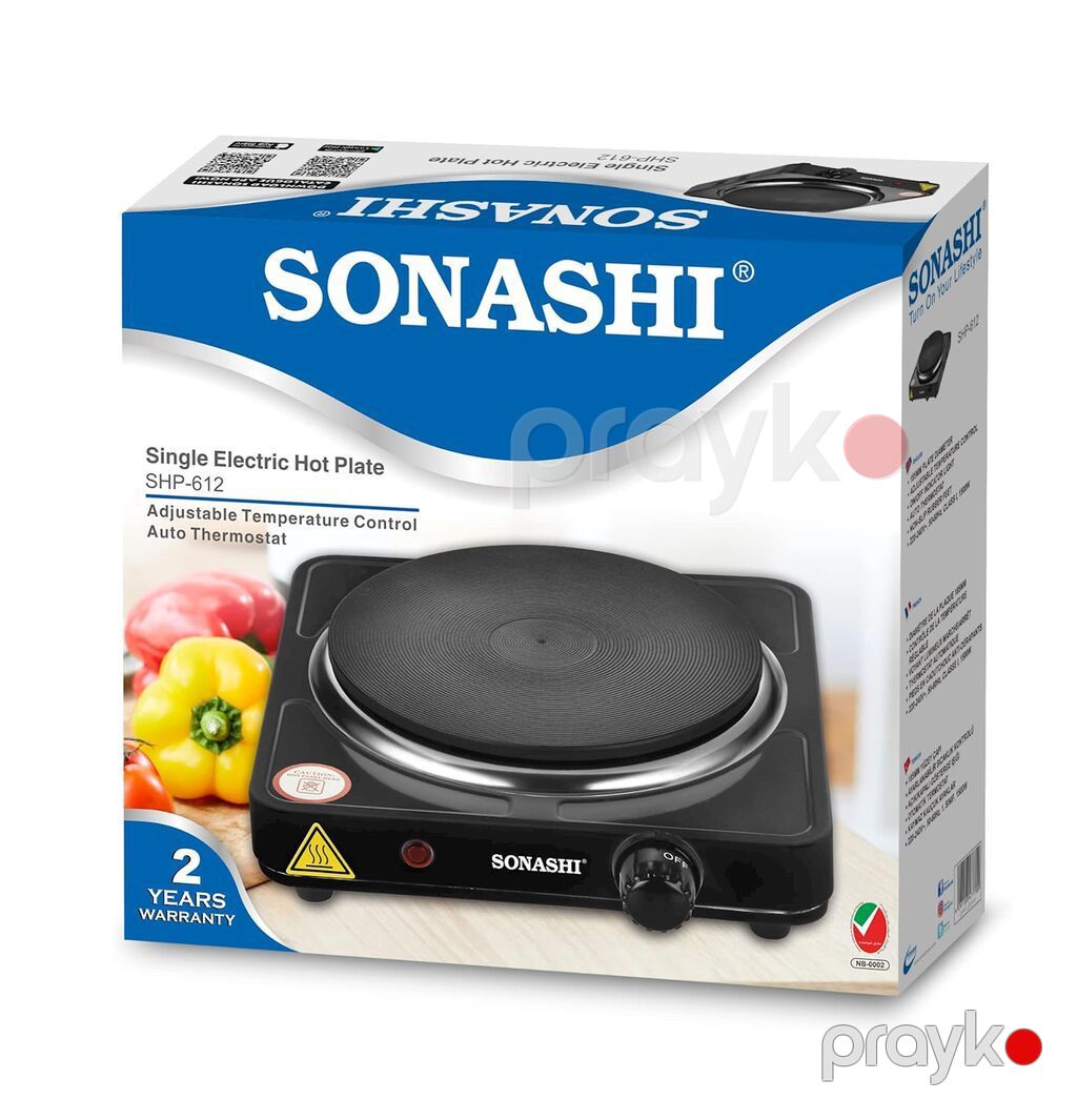 9204 Məhsulun adı: Elektrik plitə Sonashi SHP-612 Brend: Sonashi — Masaüstü plitələr, Bakı (2)