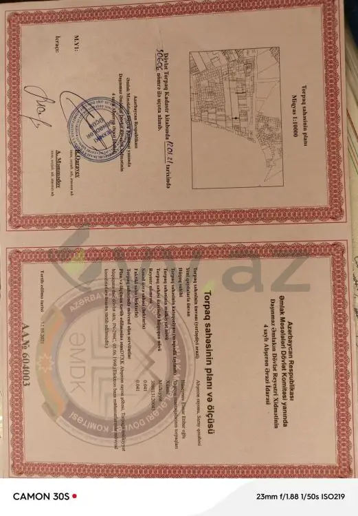 4.1 sot Torpaq Satılır, Saray, Abşeron — Torpaq (5)