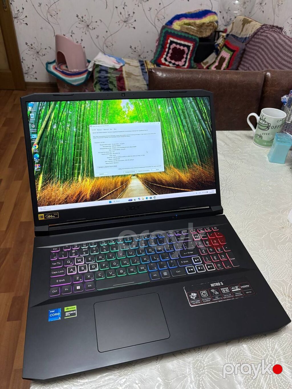 İşlənmiş Acer Nitro, 17.3 Intel Core i5, 512 GB, Ünvandan götürmə, Pulsuz çatdırılma, Ödənişli çatdırılma — Acer, Bakı (4)