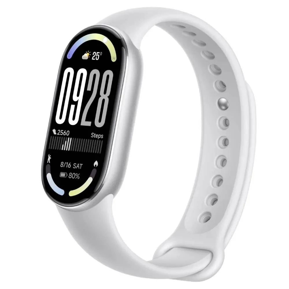 Smart saat Xiaomi smart Band 10 Glacier Silver — Mallar, Bakı (3)